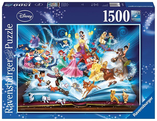 Ravensburger (16318) Disney Storybook 1500 piece Jigsaw Puzzle - 4005556163182 - CrystalLotus.eu