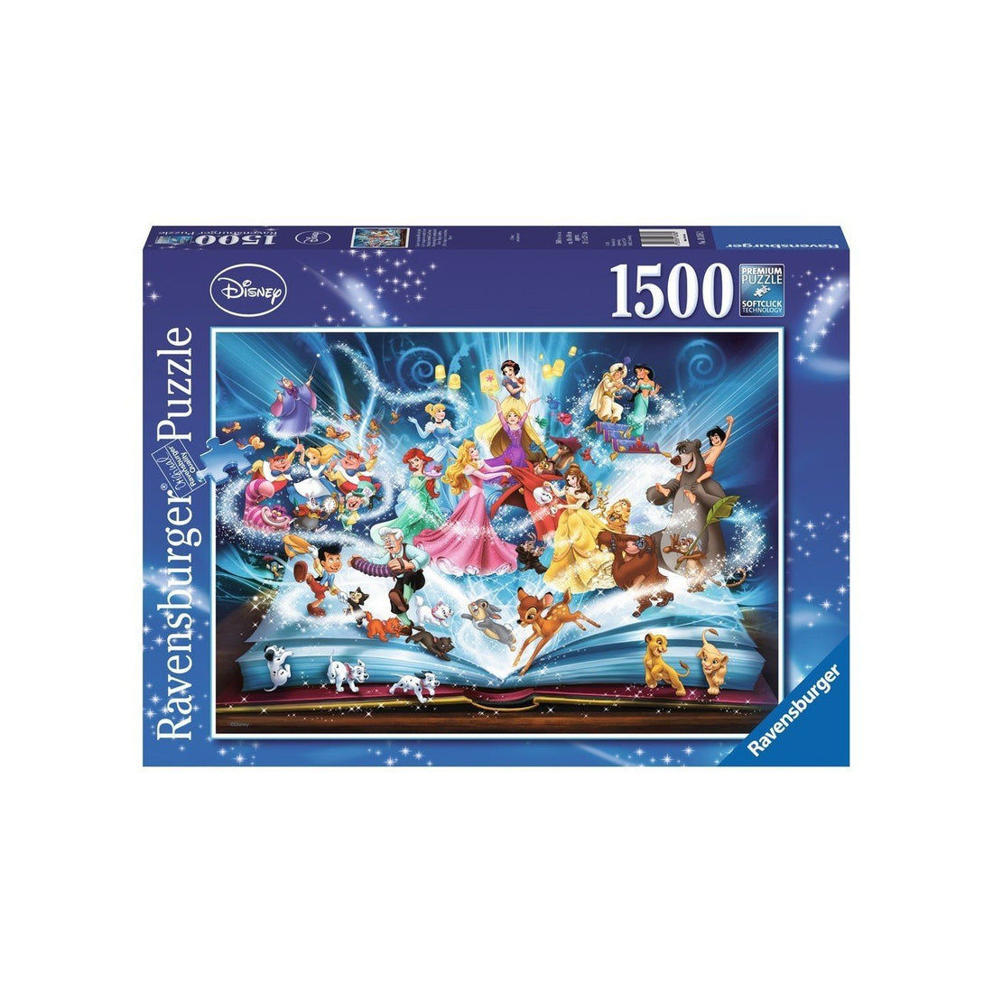 Ravensburger (16318) Puzzle - Disney Magical Storybook - 1500pc - 4005556163182 - CrystalLotus.eu