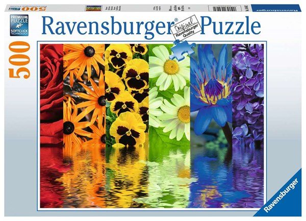 Ravensburger (16446) Floral Reflections 500 piece Jigsaw Puzzle - 4005556164462 - CrystalLotus.eu