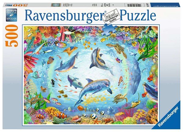 Ravensburger (16447) Cave Dive 500 piece Jigsaw Puzzle - 4005556164479 - CrystalLotus.eu