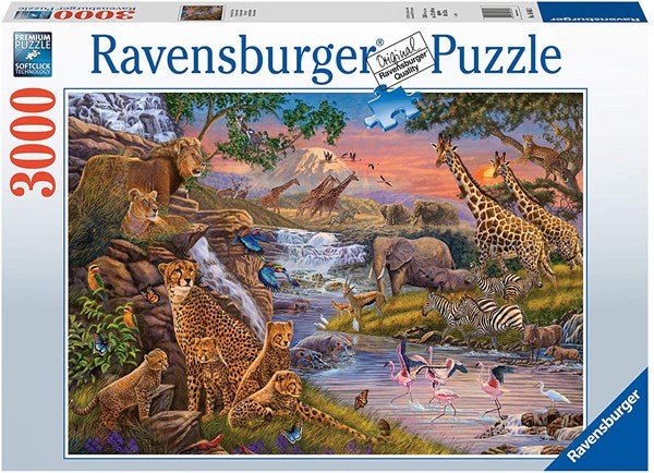 Ravensburger (16465) Animal Kingdom 3000 piece Jigsaw puzzle - 4005556164653 - CrystalLotus.eu