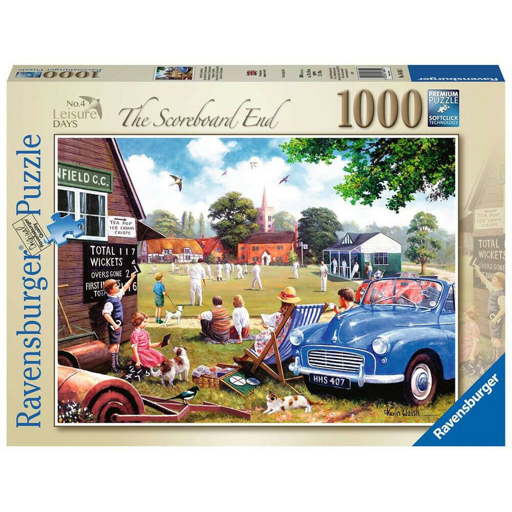 Ravensburger (164851) Leisure Days No 4 - The Scoreboard End 1000 piece Jigsaw Puzzle - 4005556164851 - CrystalLotus.eu