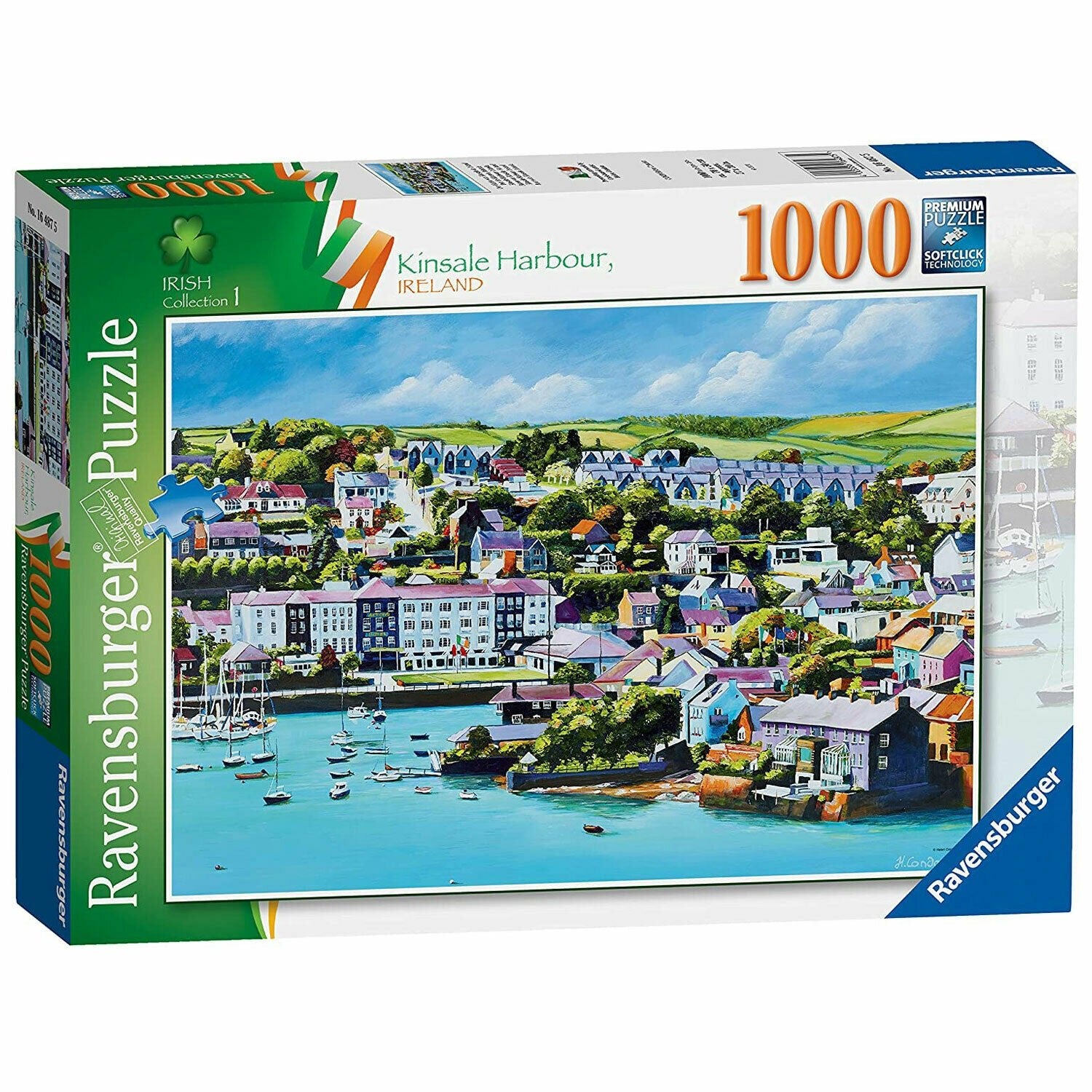 Ravensburger (164875) Irish Collection No.1 - Kinsale Harbour, County Cork 1000 piece Jigsaw Puzzle - 4005556164875 - CrystalLotus.eu