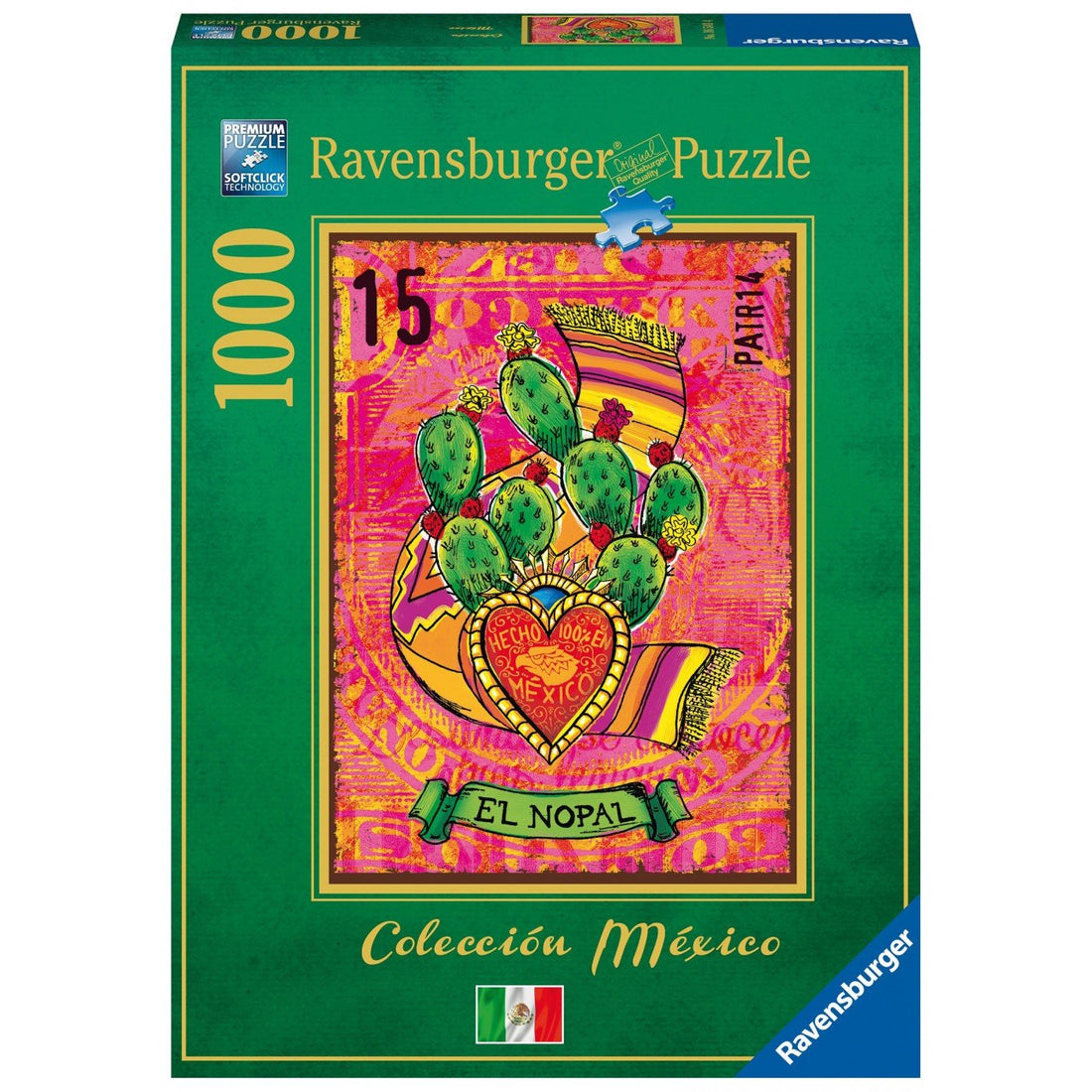 Ravensburger (16541) 1000 Pcs Puzzle Cactus - 4005556165414 - CrystalLotus.eu