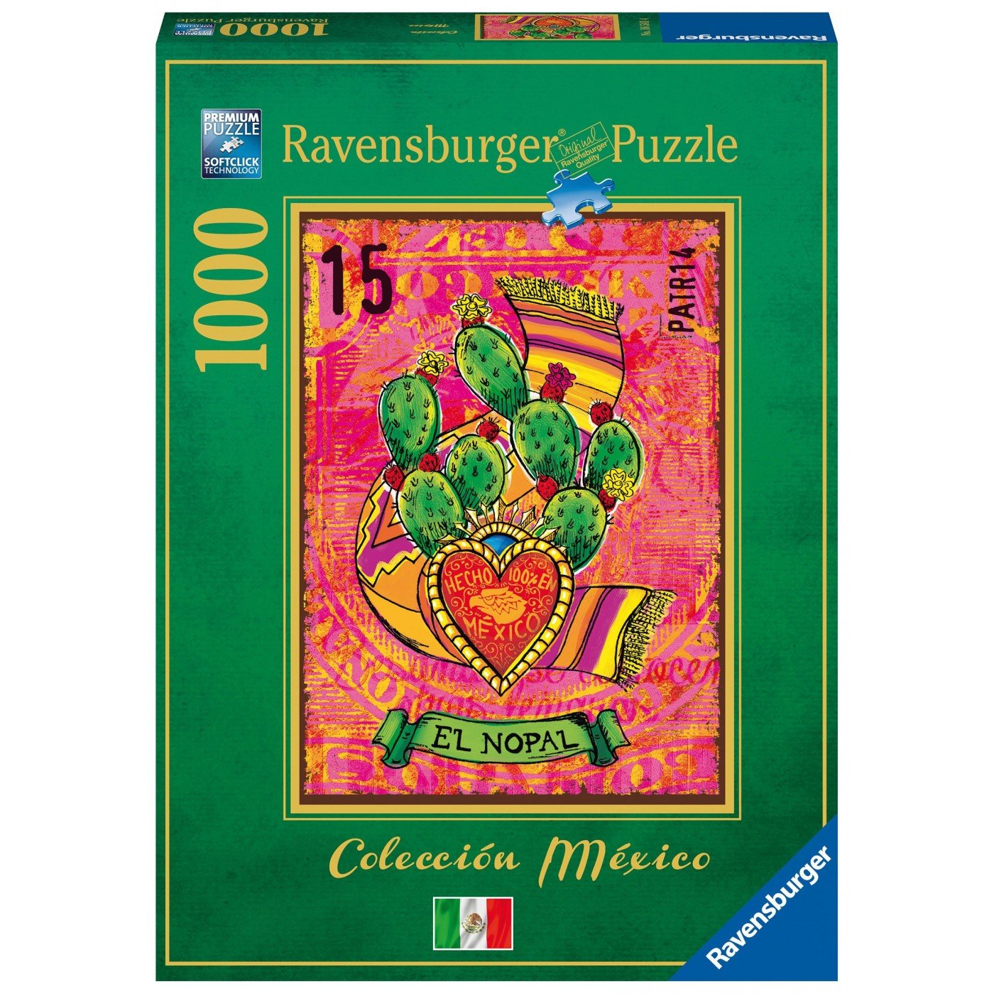 Ravensburger (16541) 1000 Pcs Puzzle Cactus - 4005556165414 - CrystalLotus.eu