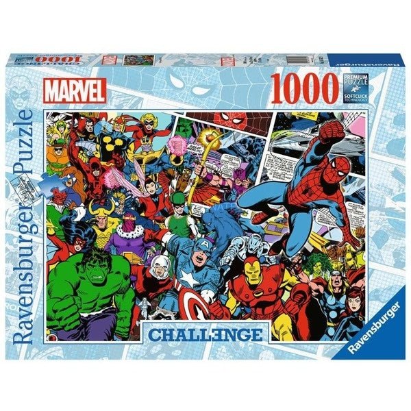 Ravensburger (165629) Marvel 1000 piece Challenge Jigsaw Puzzle - 4005556165629 - CrystalLotus.eu