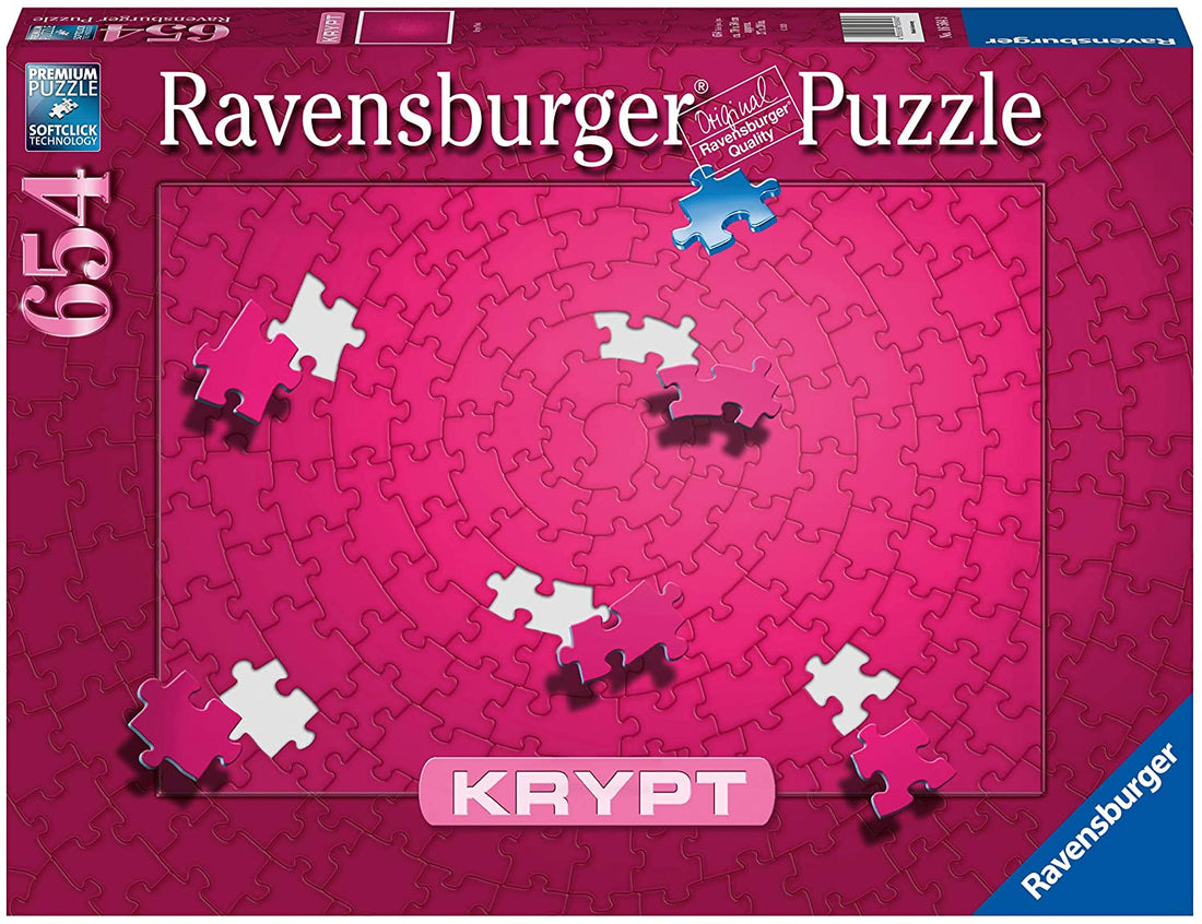 Ravensburger (16564) Puzzle - Krypt Pink 654pc - 4005556165643 - CrystalLotus.eu