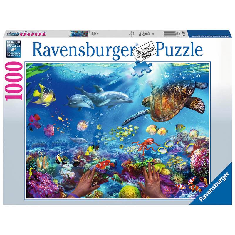 Ravensburger (16579) Snorkeling 1000 piece Jigsaw Puzzle - 4005556165797 - CrystalLotus.eu