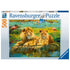 Ravensburger (16584) Puzzle - Lions in the Savannah - 500 piece - 4005556165841 - CrystalLotus.eu