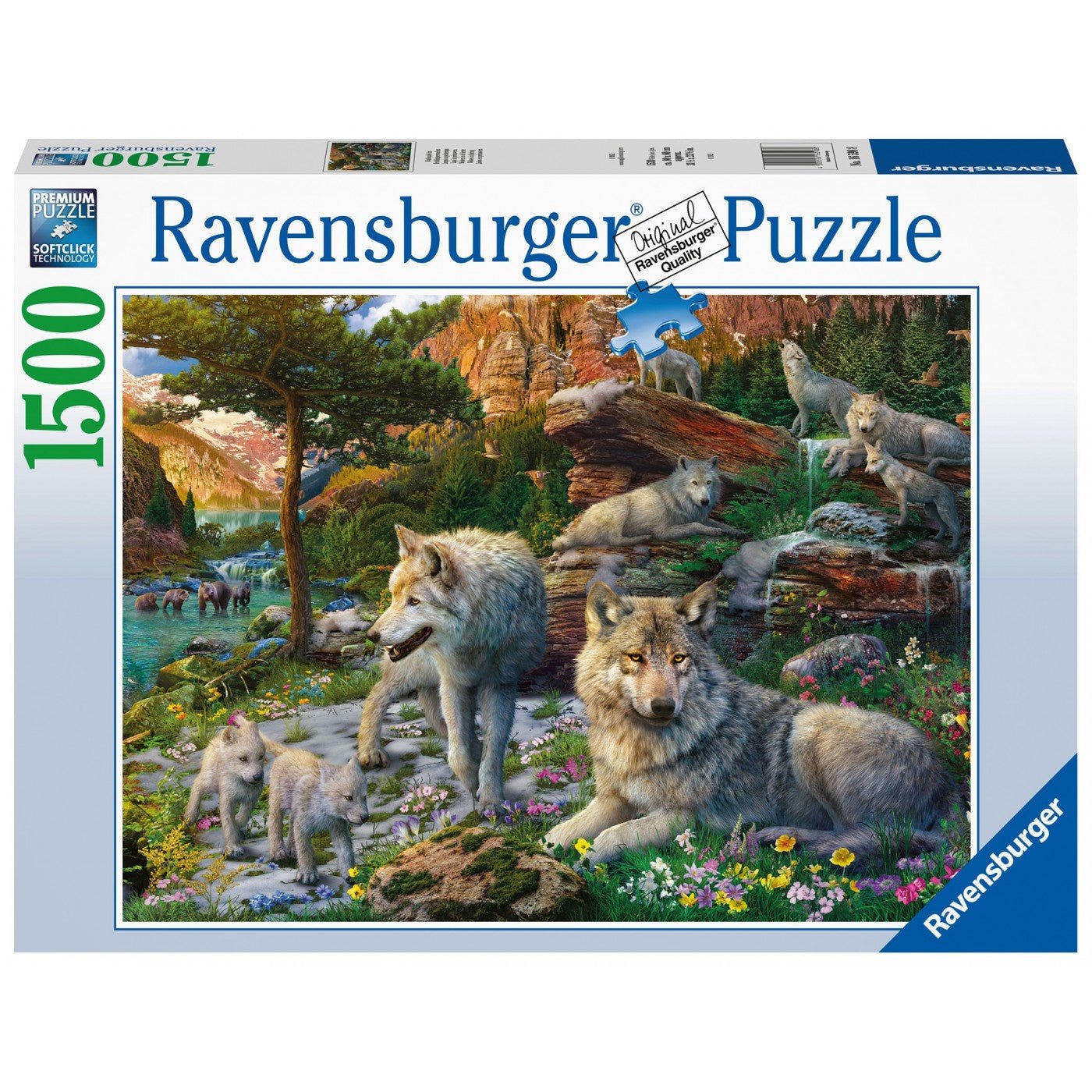 Ravensburger (16598) 1500 Pcs Puzzle Wolves - 4005556165988 - CrystalLotus.eu