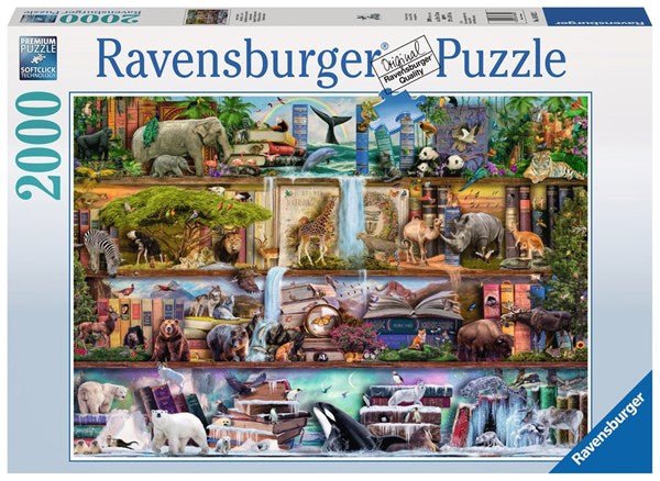 Ravensburger (16652) Amazing Animal Kingdom, 2000 piece Jigsaw puzzle - 4005556166527 - CrystalLotus.eu