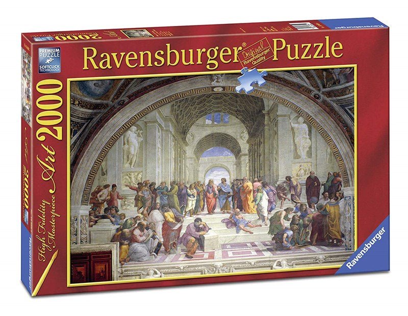 Ravensburger (16669) Raphael: &quot;The School of Athens&quot; - 2000 pieces puzzle - 4005556166695 - CrystalLotus.eu