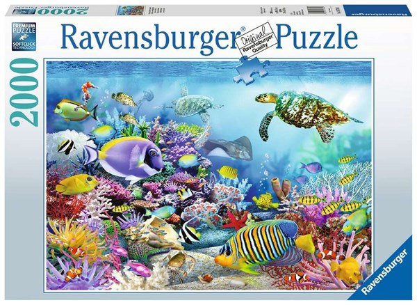 Ravensburger (16704) Coral Reef Mystery, 2000 piece Jigsaw puzzle - 4005556167043 - CrystalLotus.eu