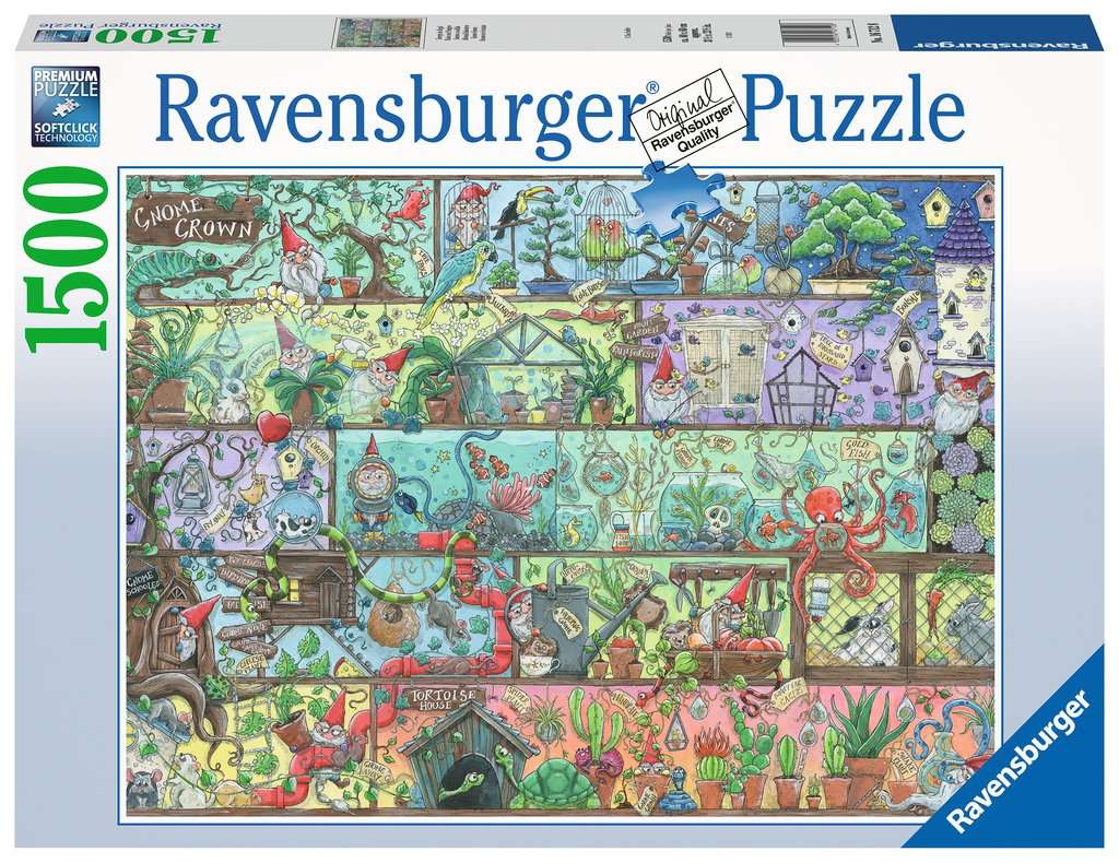 Ravensburger (16712) Gnome Grown 1500 piece Jigsaw Puzzle - 4005556167128 - CrystalLotus.eu