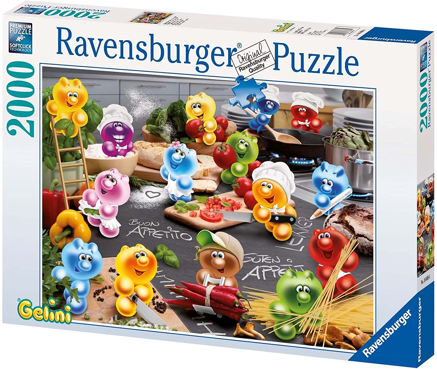 Ravensburger (16713) Gelini - Christmas Baking 1500pc - 4005556167135 - CrystalLotus.eu