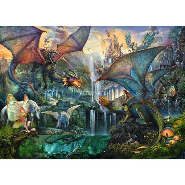 Ravensburger (16721) Dragon Forest 9000pc - 4005556167210 - CrystalLotus.eu