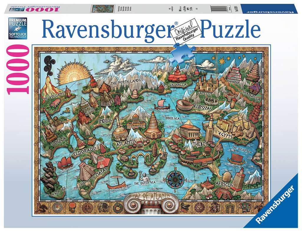 Ravensburger (16728) Atlantis 1000pc - 4005556167289 - CrystalLotus.eu