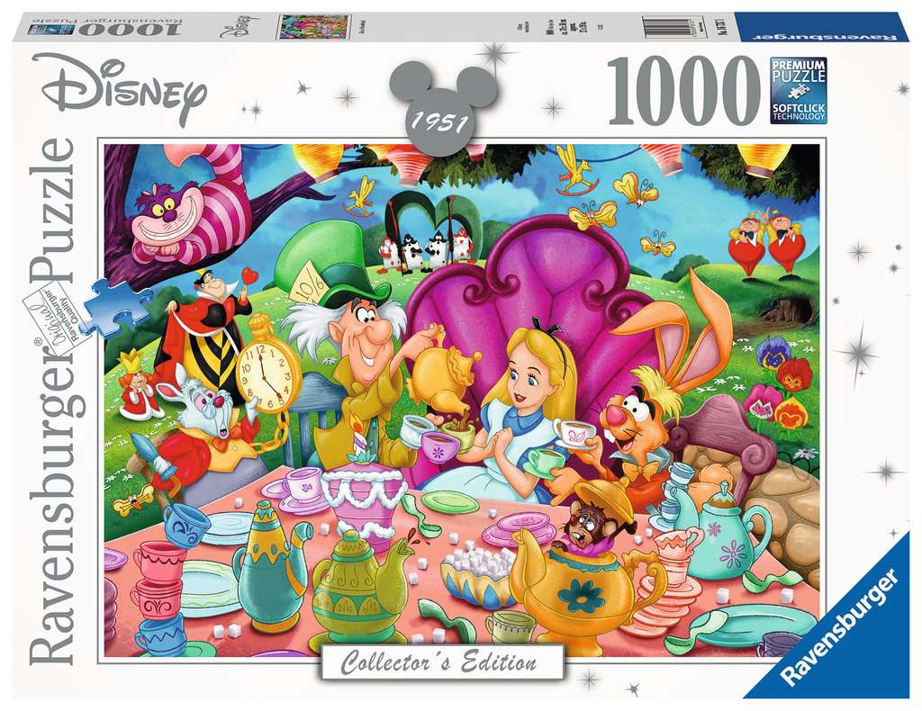 Ravensburger (16737) Alice in Wonderland 1000pc - 4005556167371 - CrystalLotus.eu