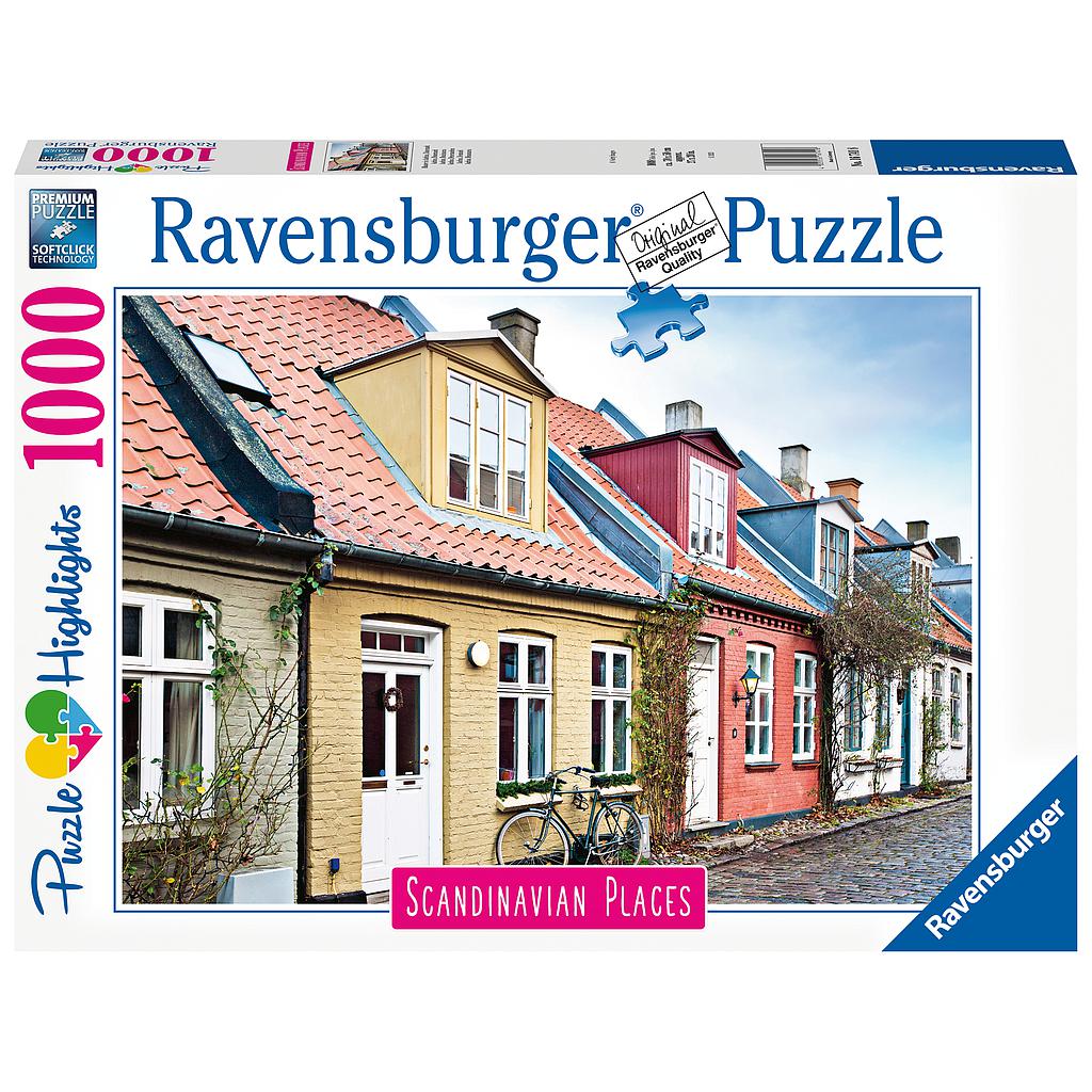 Ravensburger (16741) Aarhus, Denmark 1000pc - 4005556167418 - CrystalLotus.eu