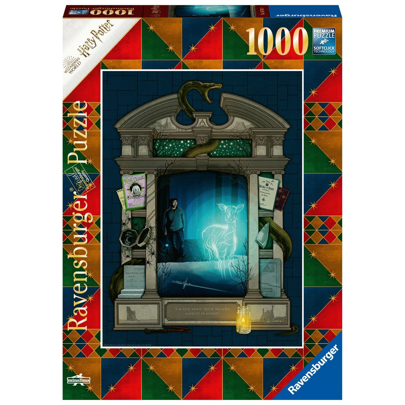 Ravensburger (16748) 1000 Pcs Puzzle HP: Deathly Hallows - 4005556167487 - CrystalLotus.eu