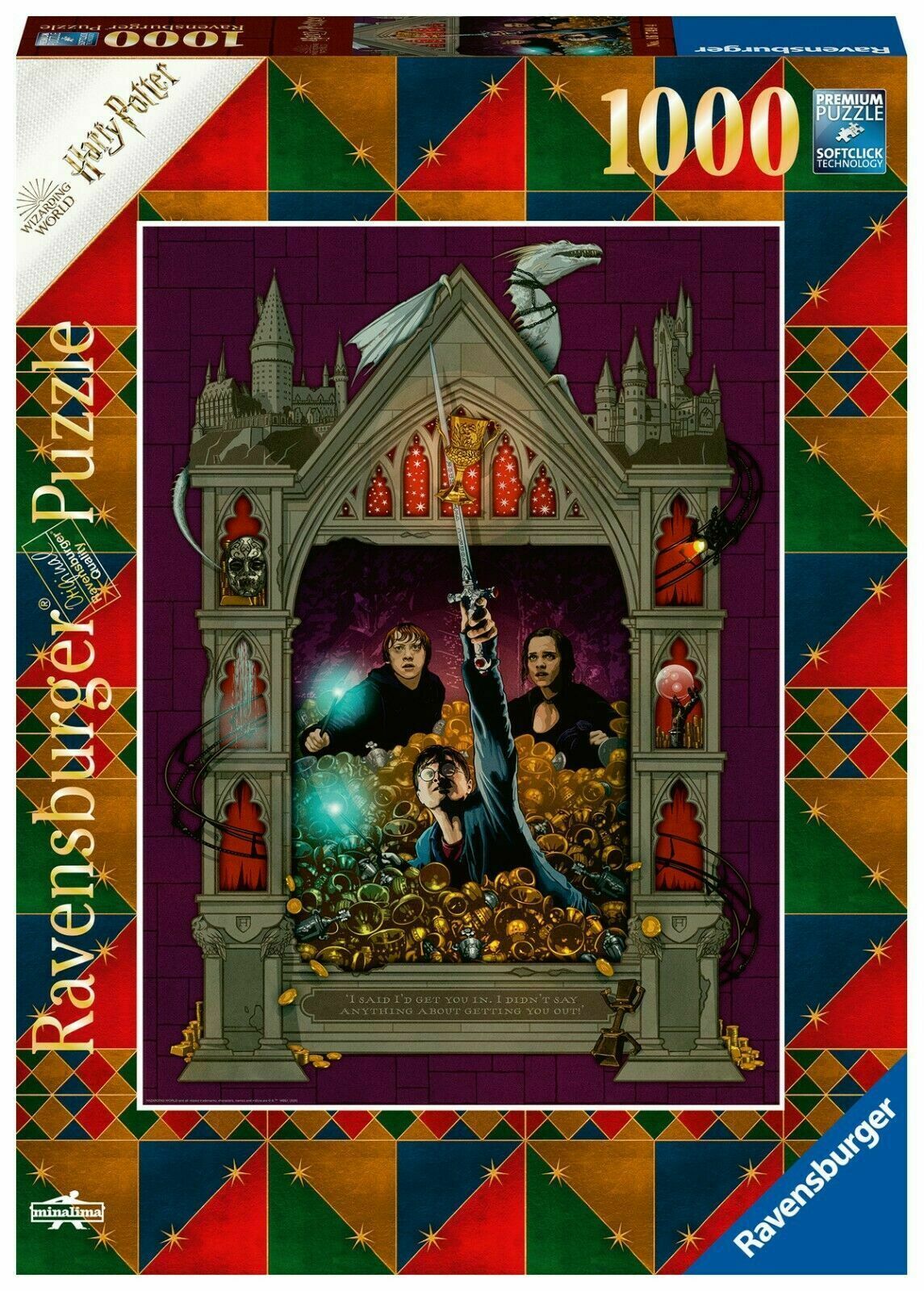 Ravensburger (16749) 1000 Pieces Jigsaw Puzzle Harry Potter and Deathly Hallows - 4005556167494 - CrystalLotus.eu