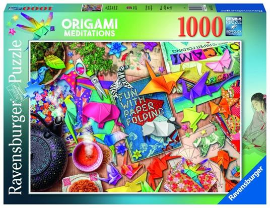 Ravensburger (167753) Origami Meditation 1000 piece Jigsaw Puzzle - 4005556167753 - CrystalLotus.eu