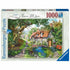 Ravensburger (167777) Down the Lane No.1, Flower Hill Lane 1000 piece Jigsaw Puzzle - 4005556167777 - CrystalLotus.eu