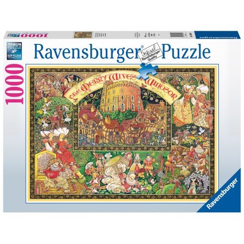 Ravensburger (168095) Windsor Wives 1000 piece Jigsaw Puzzle - 4005556168095 - CrystalLotus.eu