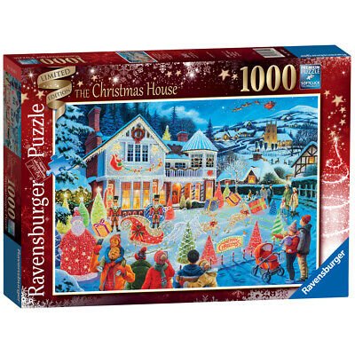 Ravensburger (16849) The Christmas House 2021 Special Edition 1000 piece Jigsaw Puzzle - 4005556168491 - CrystalLotus.eu