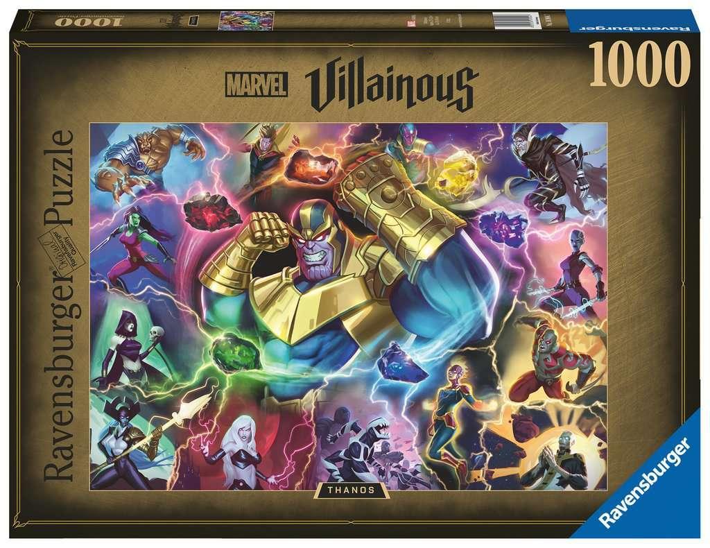 Ravensburger (16904) Marvel Villainous Thanos 1000 piece Jigsaw Puzzle - 4005556169047 - CrystalLotus.eu