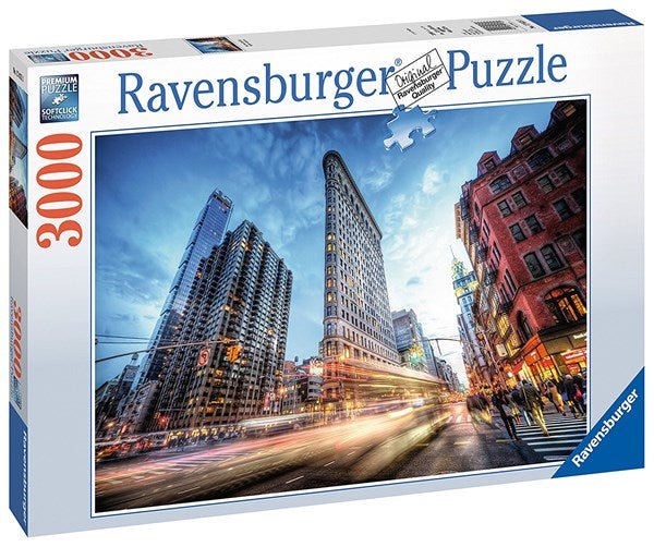 Ravensburger (17075) Flat Iron Building, New York, 3000 piece Jigsaw puzzle - 4005556170753 - CrystalLotus.eu