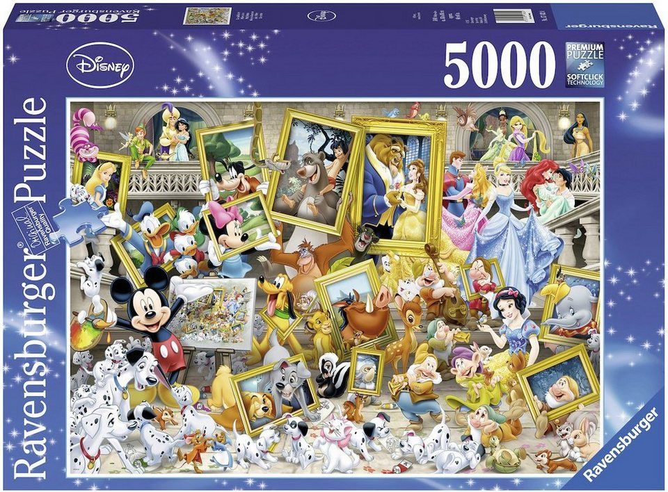 Ravensburger (17432) Puzzle - &quot;Mickey the Artist&quot; - 5000pc - 4005556174324 - CrystalLotus.eu