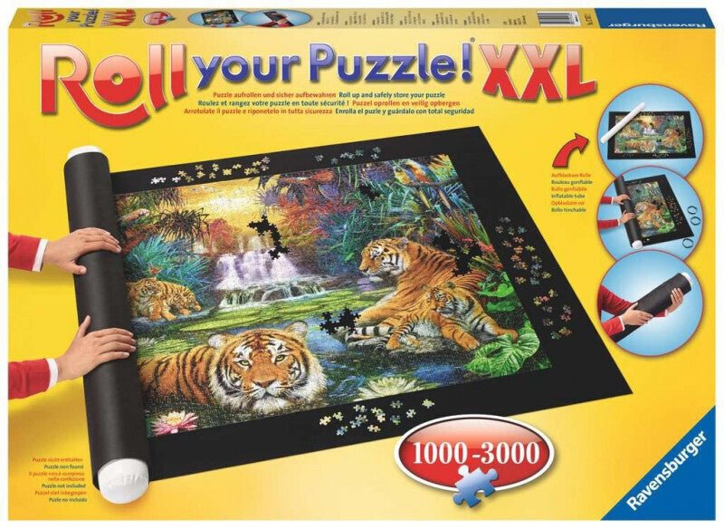 Ravensburger (17957) Roll your Puzzle XXL - Storage Base - 1000 - 3000Pcs - 4005556179572 - Crystal Lotus