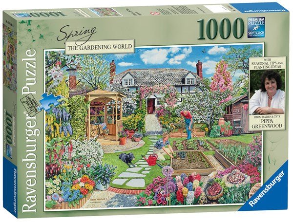 Ravensburger (19108) Gardening World Spring, 1000 piece Jigsaw Puzzle - 4005556191086 - CrystalLotus.eu