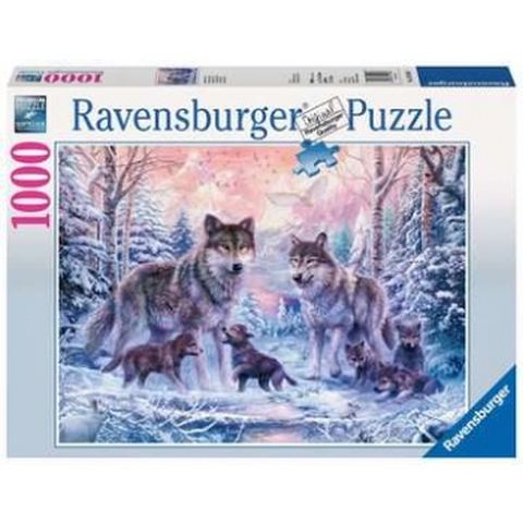 Ravensburger (19146) Puzzle - Arctic wolves - 1000 piece - 4005556191468 - CrystalLotus.eu