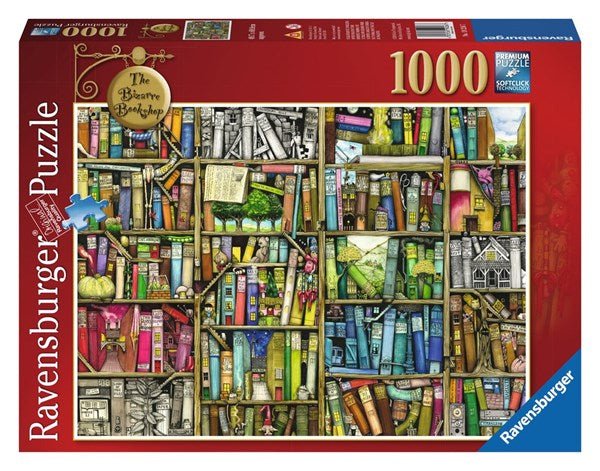 Ravensburger (19226) Colin Thompson - The Bizarre Bookshop, 1000 piece Jigsaw Puzzle - 4005556192267 - CrystalLotus.eu