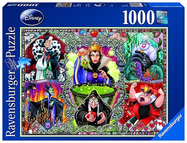 Ravensburger (19252) Disney Wicked Women, 1000 piece Jigsaw Puzzle - 4005556192526 - CrystalLotus.eu