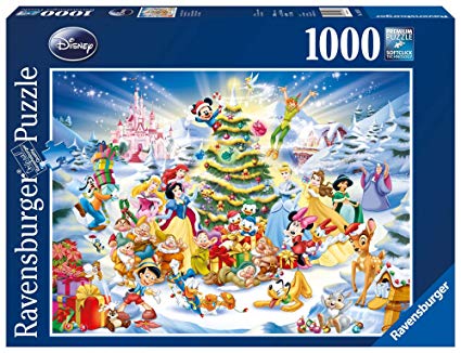 Ravensburger (19287) Puzzle - 1000 Pieces - Disney Christmas - 4005556192878 - CrystalLotus.eu