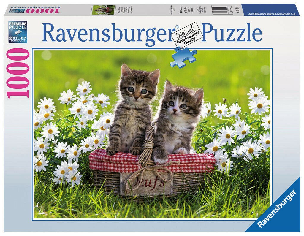 Ravensburger (19480) Puzzle - Picnic in the Meadow - 1000pc - 4005556194803 - CrystalLotus.eu