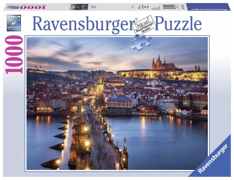 Ravensburger (19740) &quot;Prague by Night&quot; - 1000 pieces puzzle - 4005556197408 - CrystalLotus.eu