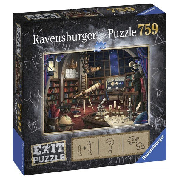 Ravensburger (19950) EXIT Puzzle - Observatory - 759pc - 4005556199501 - CrystalLotus.eu