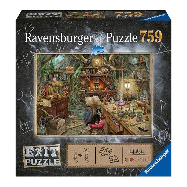 Ravensburger (19952) EXIT Puzzle - Witches’ Kitchen - 759pc - 4005556199525 - CrystalLotus.eu