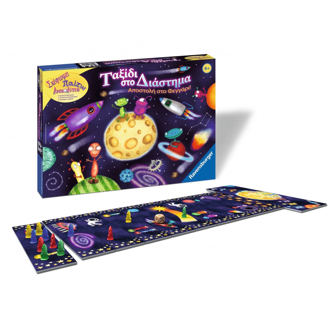 Ravensburger (21136) John Childrens Game Race Through Space - 4005556211364 - CrystalLotus.eu