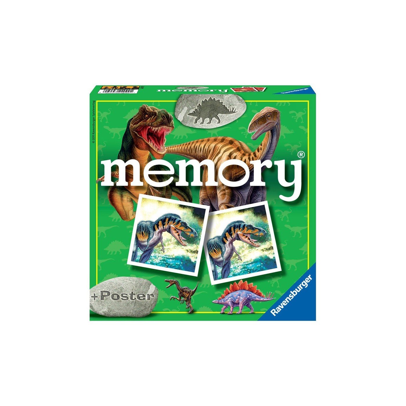 Ravensburger (22099) Dinosaur Memory Card Game - 4005556220991 - CrystalLotus.eu