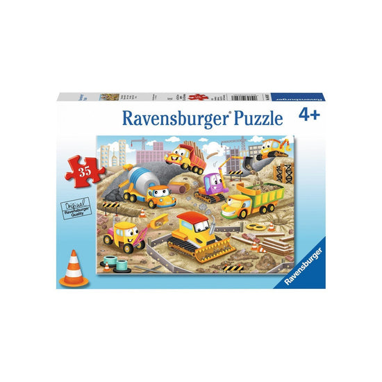 Ravensburger (3077) 27 Pcs Floor Puzzle Construction Site - 4005556030774 - CrystalLotus.eu