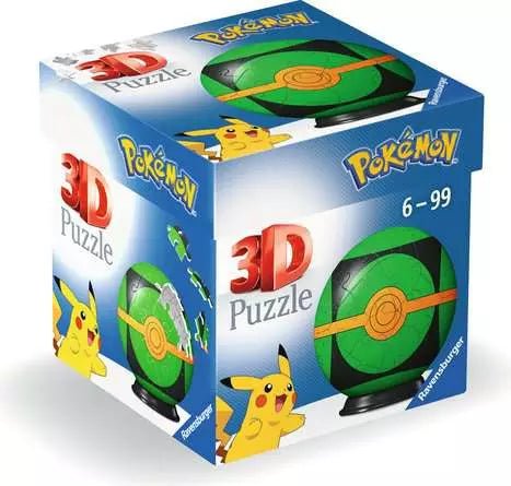 Ravensburger - 3D Puzzle: Pokemon Dusk Ball 54 pcs (11626) - 4005556116263 - Crystal Lotus