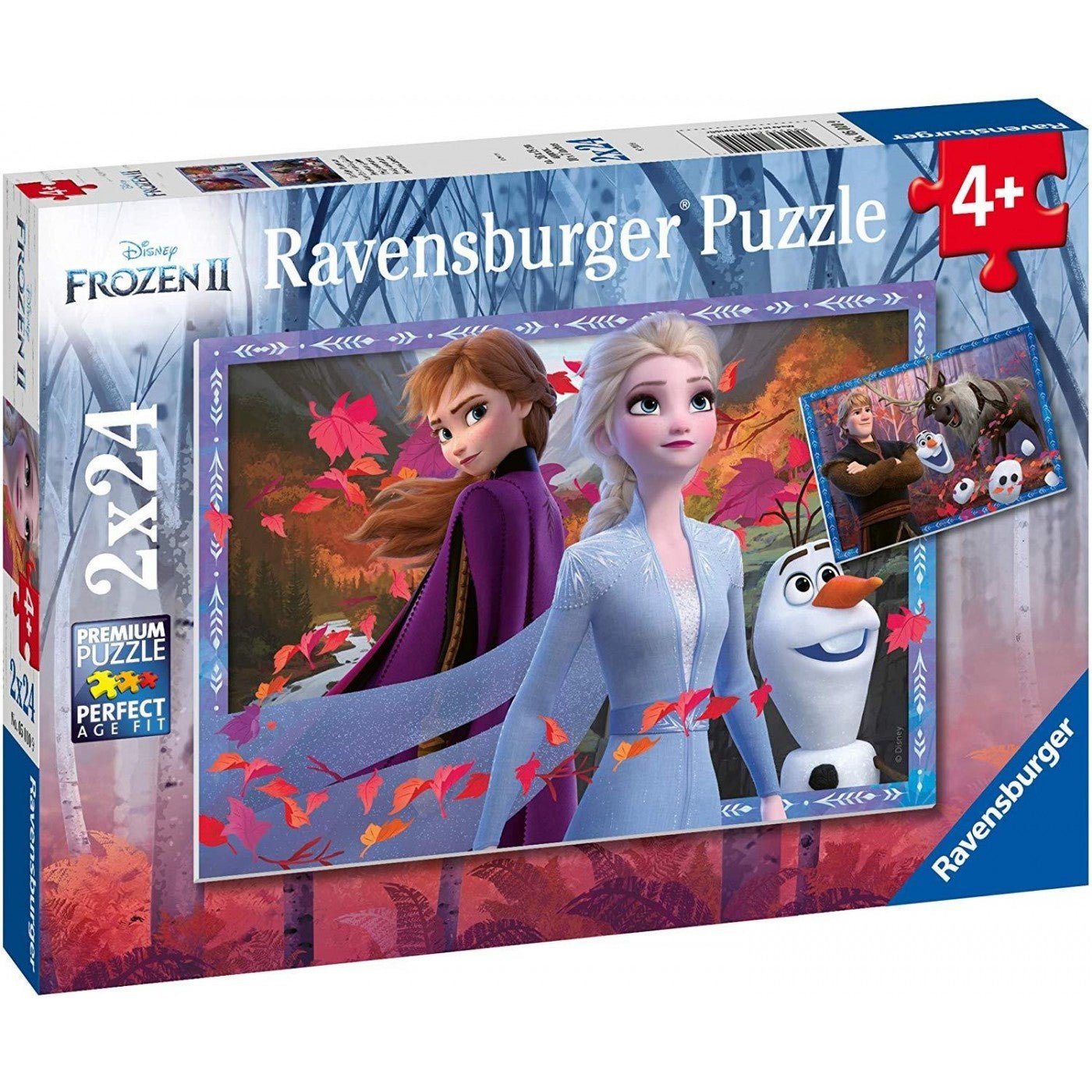 Ravensburger (5010) Disney Frozen II Puzzle 2X24 Pieces - 4005556050109 - CrystalLotus.eu