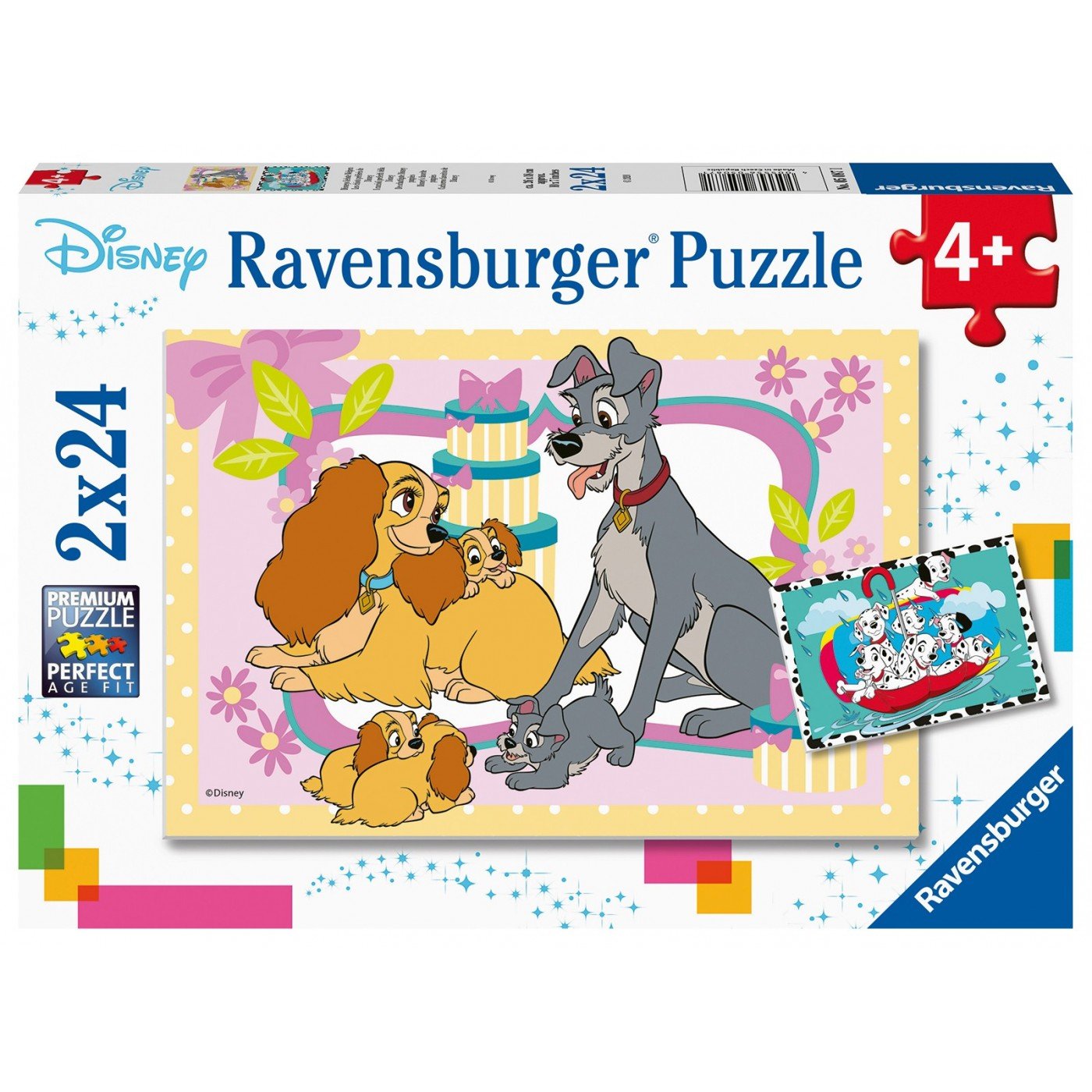 Ravensburger (5087) Puzzle 2X24 pcs Disney&