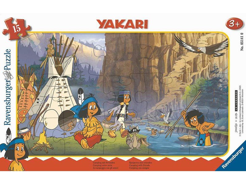 Ravensburger (5141) Puzzle - Yakari - 15 piece - 4005556051410 - CrystalLotus.eu