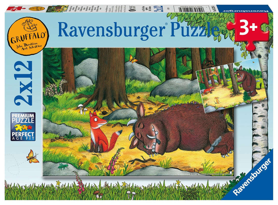 Ravensburger (5226) The Gruffalo 2x12pc - 4005556052264 - CrystalLotus.eu